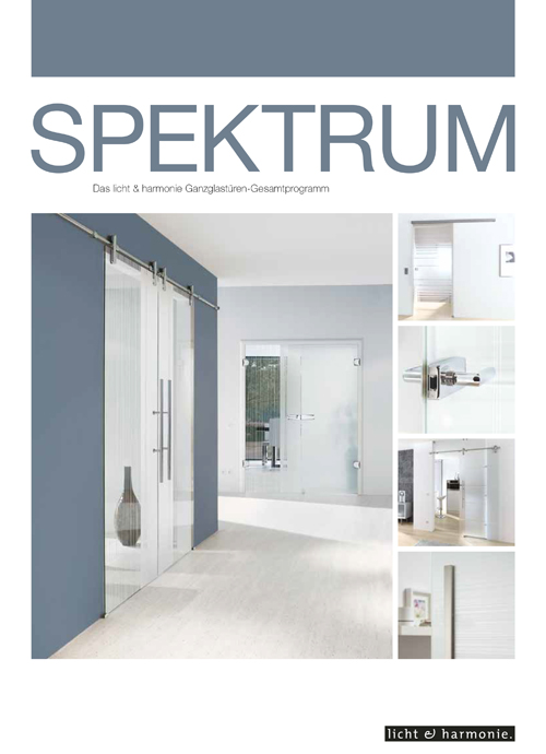 Glass Doors - Spektrum Katalogue